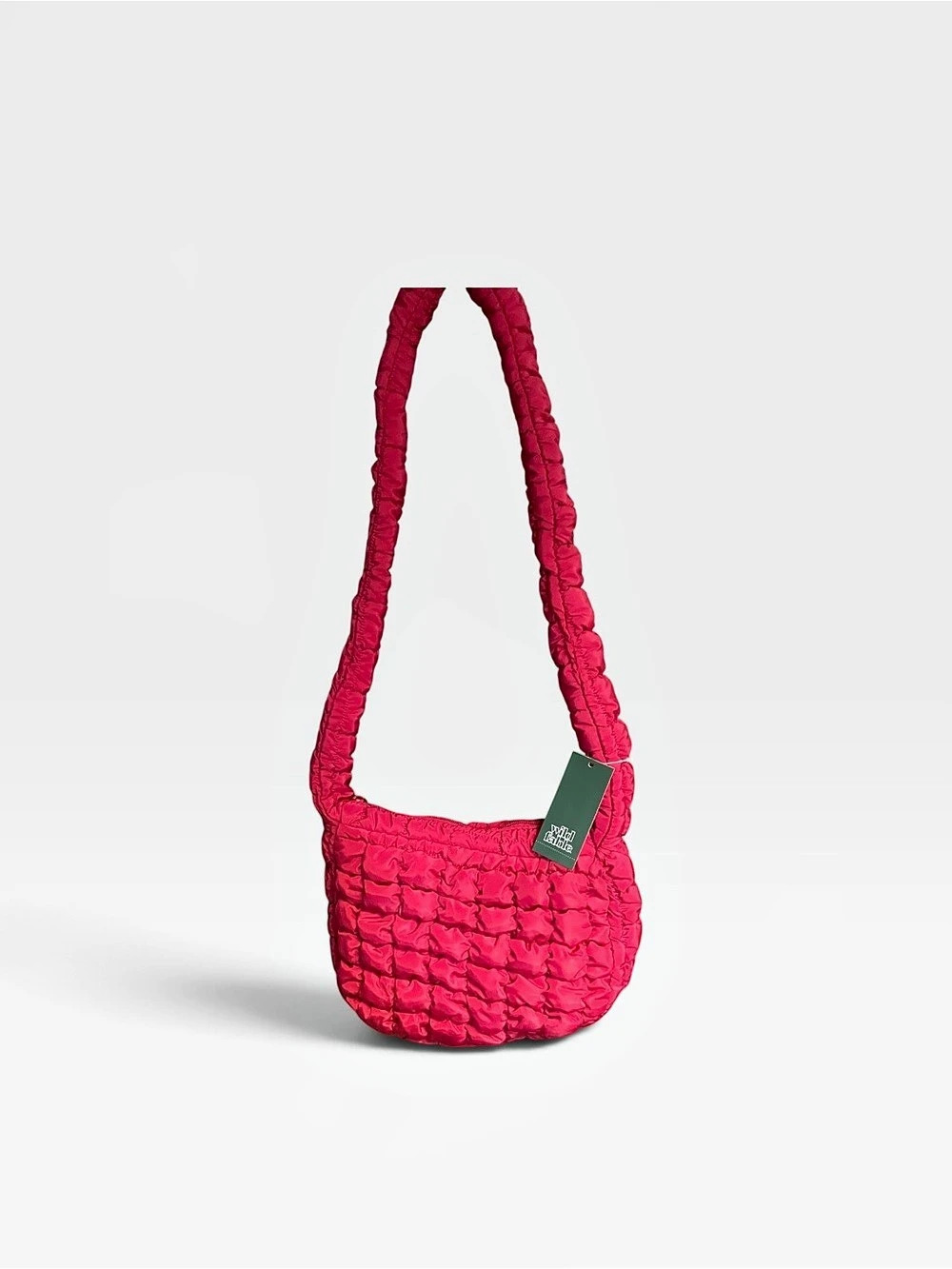 Wild fable quilted Shoulder Bag in red NWT